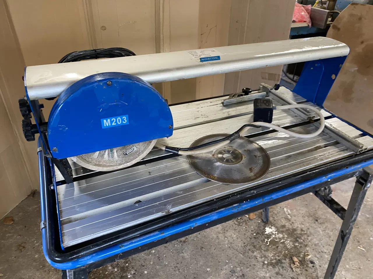 Billede 1 - Norton M 203 flisevandskærer