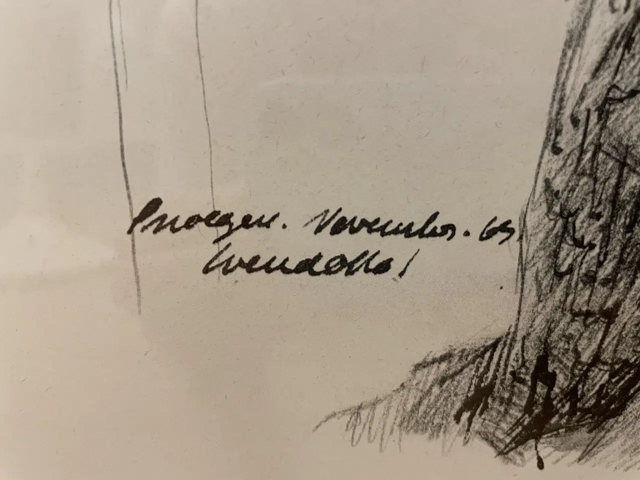 Billede 3 - Svend Otto S tegning – “Snoegen”, Jægerspris