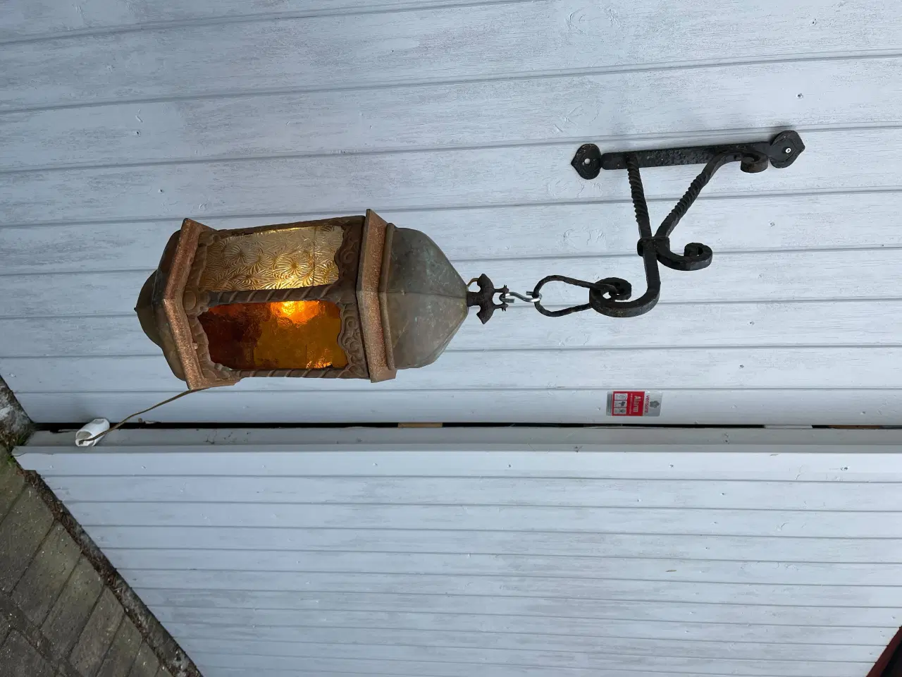 Billede 1 - antik lampe