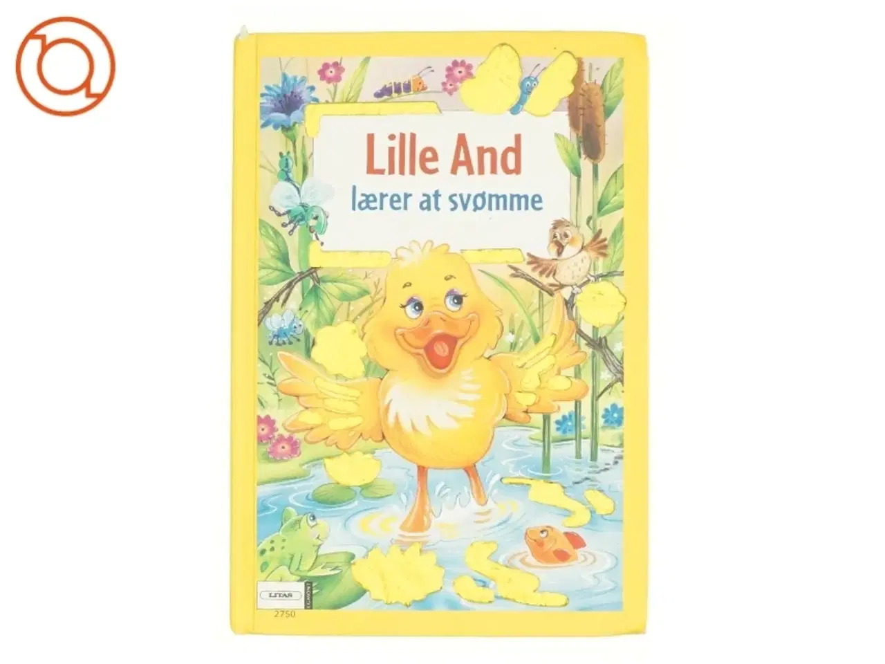 Billede 1 - Lille And lærer at svømme