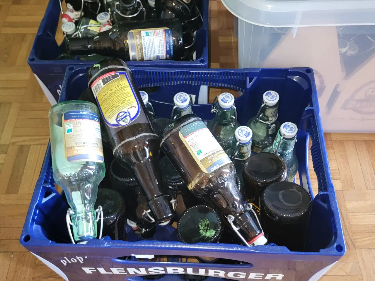 Billede 1 - patent flasker til ølbrygning