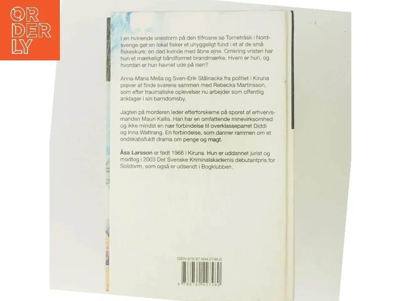 Billede 3 - Sort sti af Åsa Larsson (Bog)