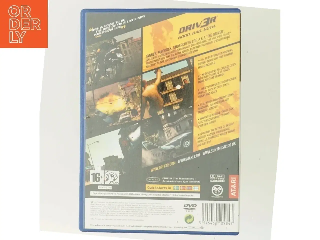 Billede 3 - DRIV3R med Michael Madsen (DVD)