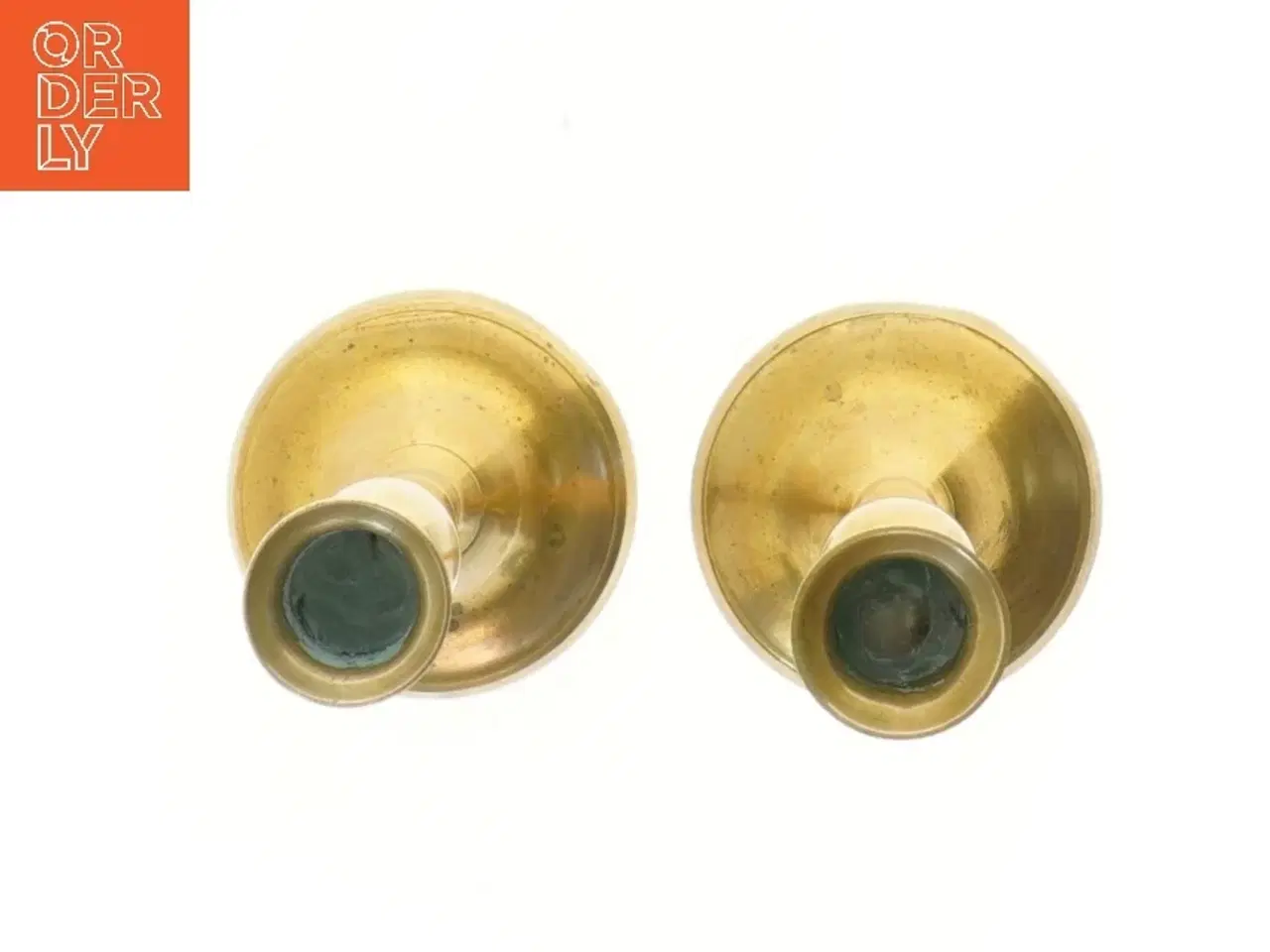 Billede 2 - Messing lysestager, 20 cm (str. 20 cm)