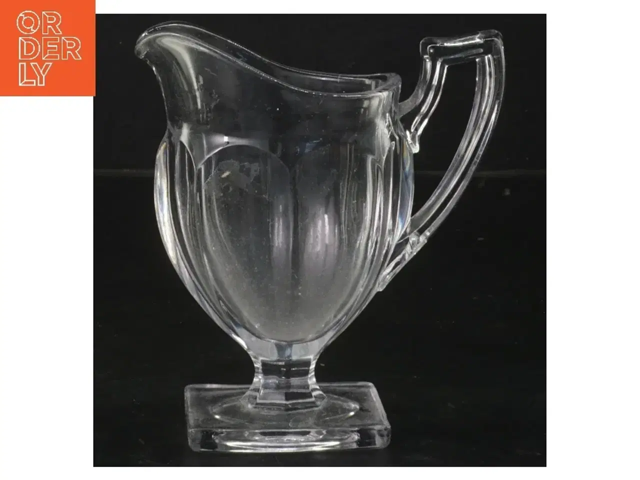 Billede 1 - Glaskande/flødekande (str. 13x5x11,5 cm)