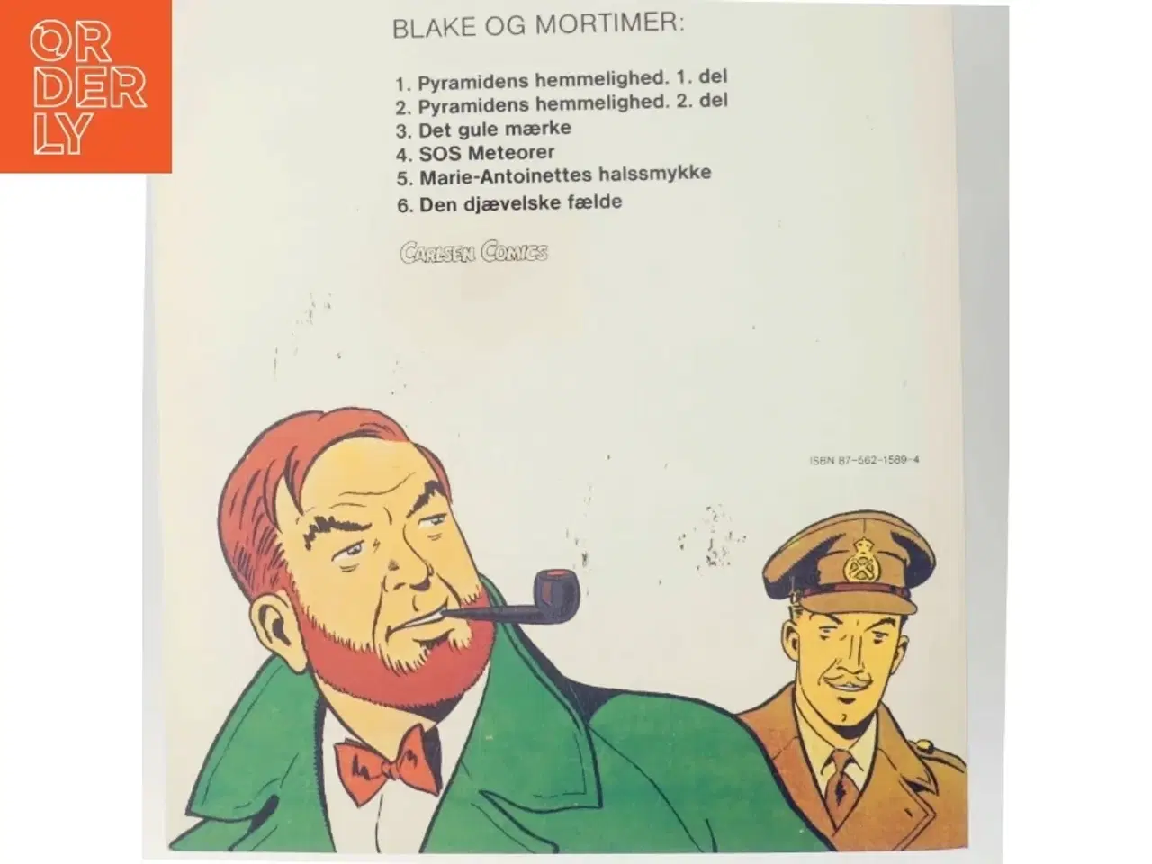 Billede 3 - Den Djævelske Fælde af Edgar P. Jacobs (Bog)