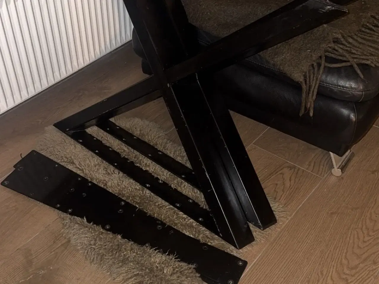 Billede 2 - Kryds bord ben med afstivere og skruer