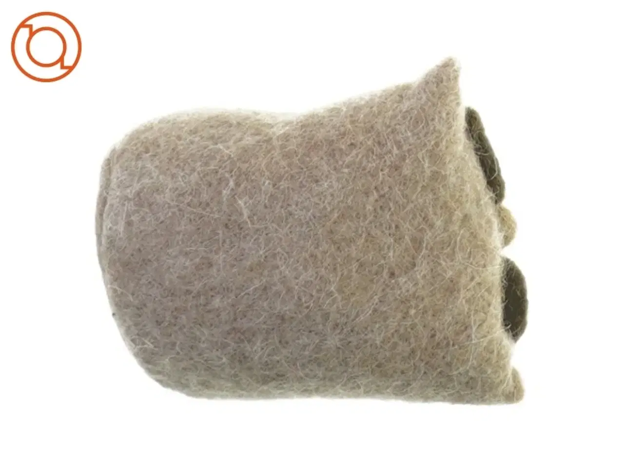 Billede 4 - Bamse ugle i filt (str. 12 x 10 cm)