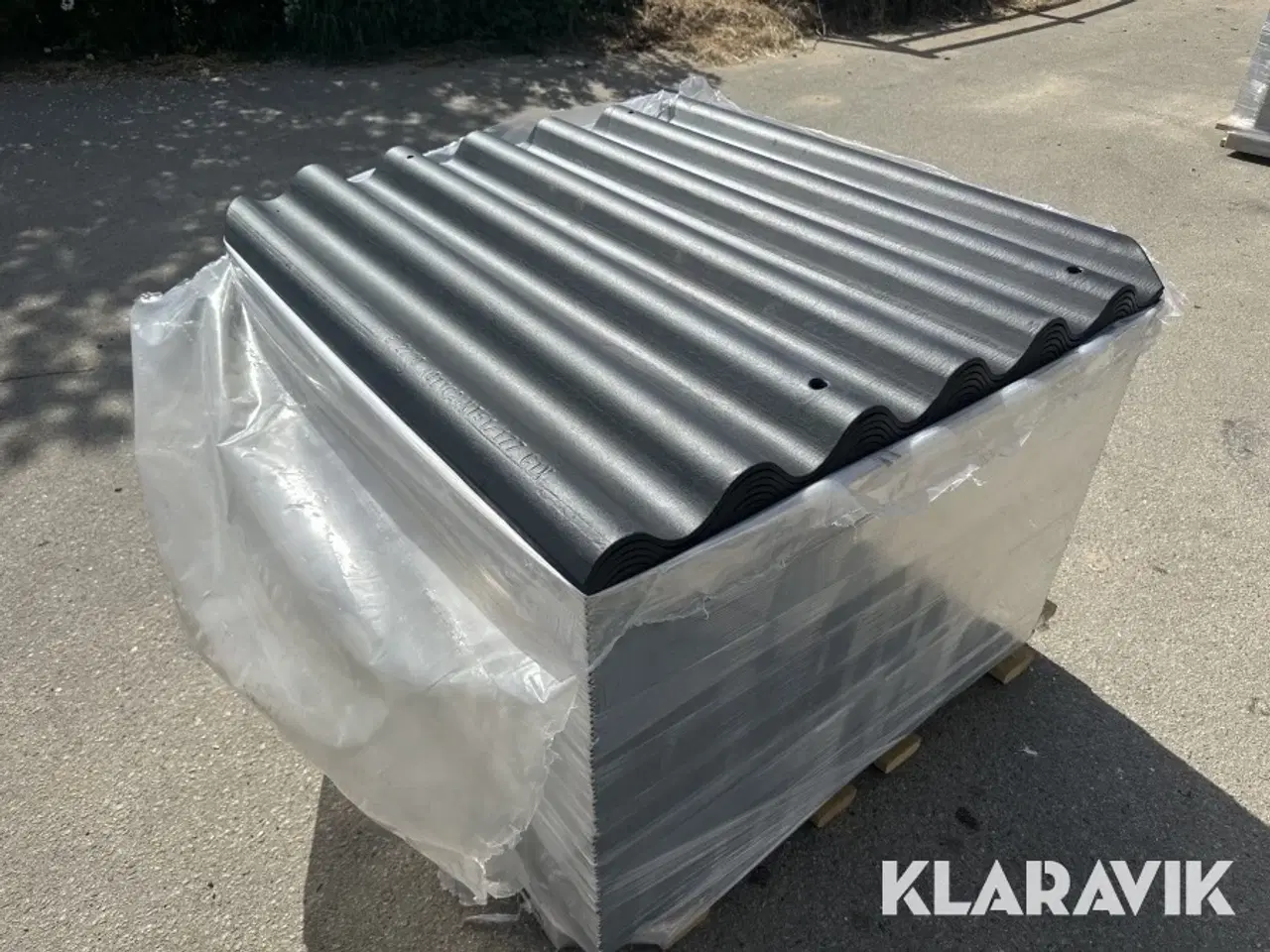 Billede 5 - Bølgeplade Euronit 700T HJ/HU Sort - 75 styks