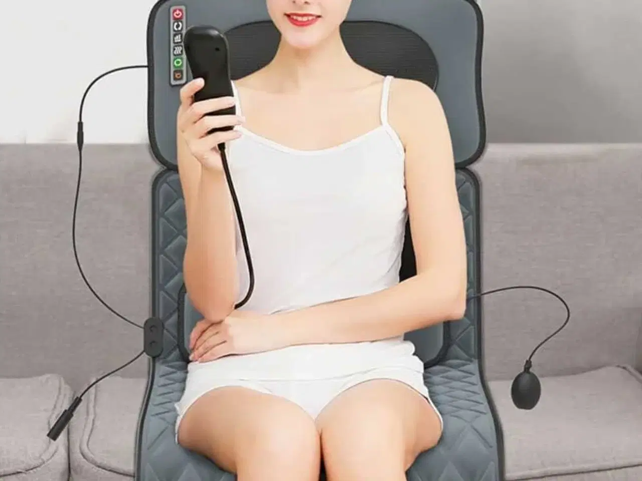 Billede 7 - Massagemåtte med varmepuder til helkropsmassage