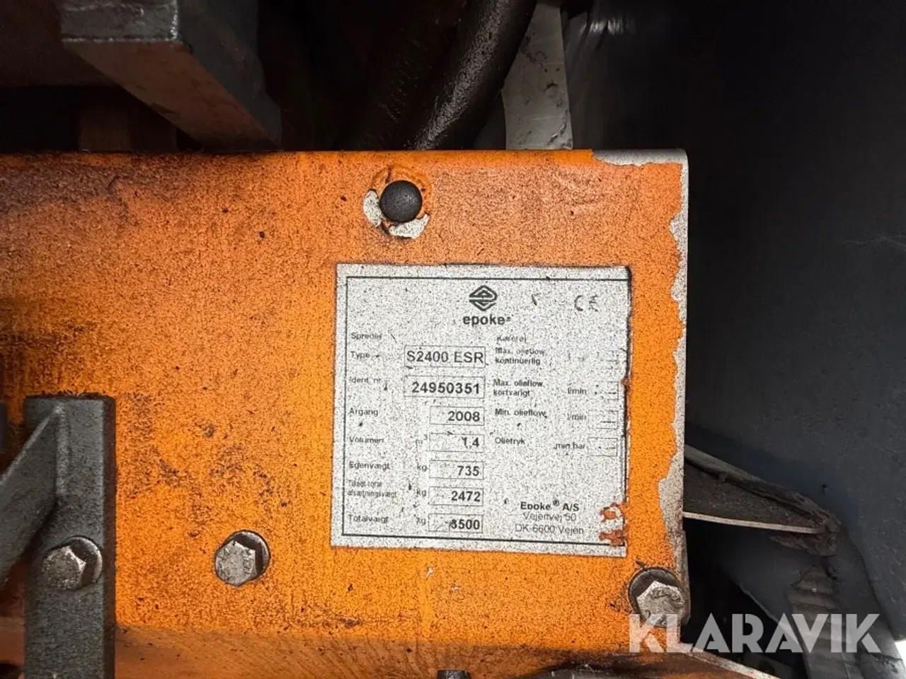 Billede 7 - Saltspreder Epoke S2400 ERS