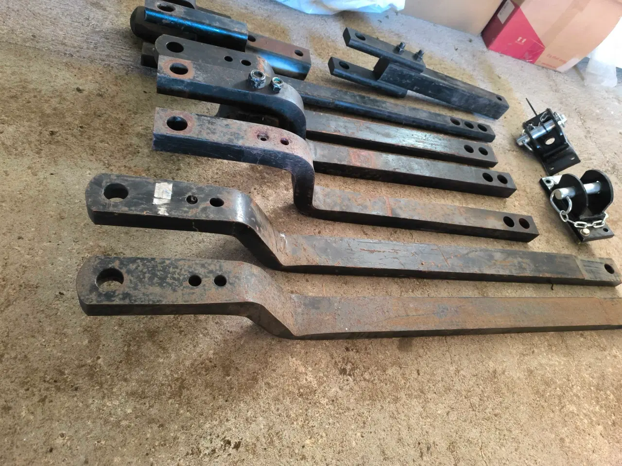 Billede 5 - Trekbom og trek til traktor 