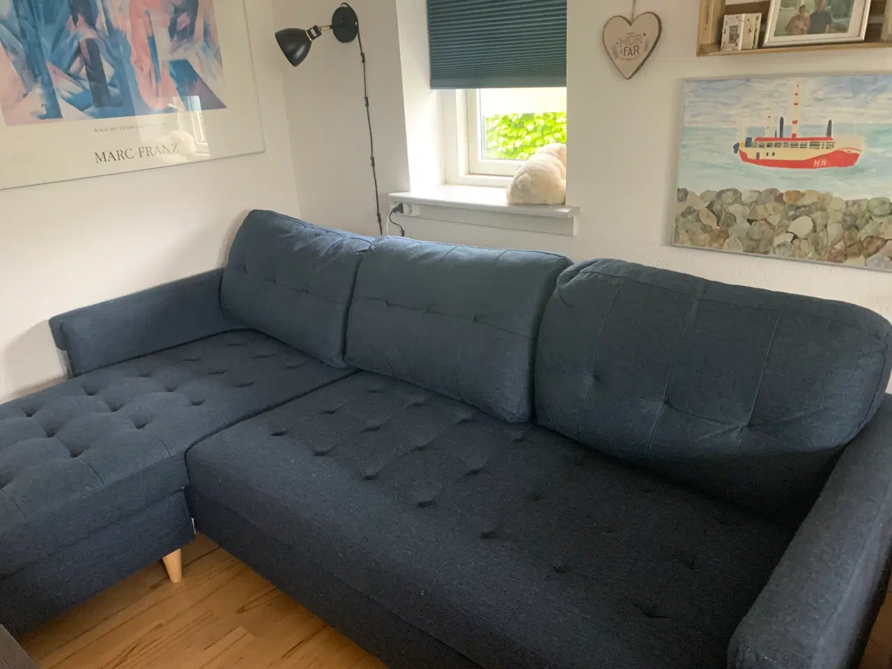 Billede 3 - Sofa med puf