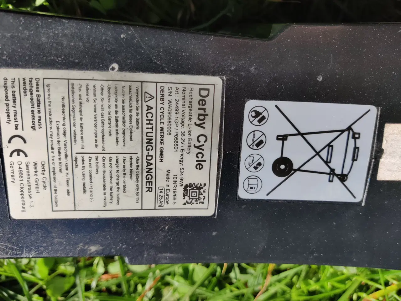 Billede 2 - Batteri til Kalkhoff el-cykel Impulse