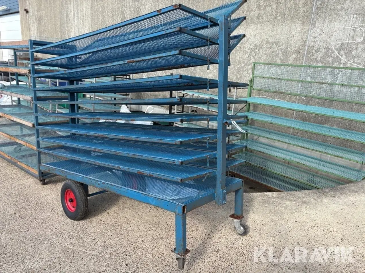 Billede 3 - Rullevogne 6 styk