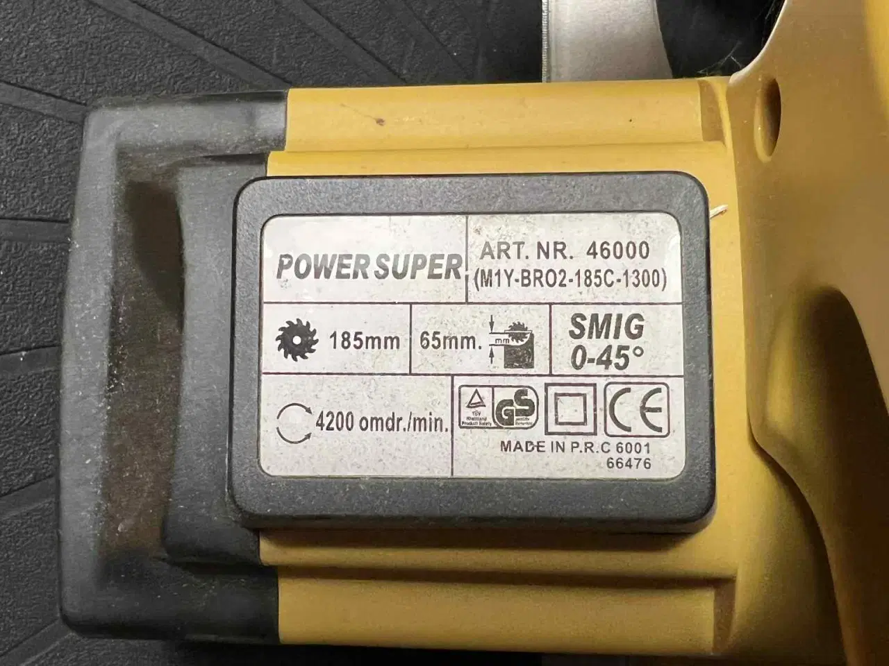 Billede 2 - Power Super 1300W Rundsav