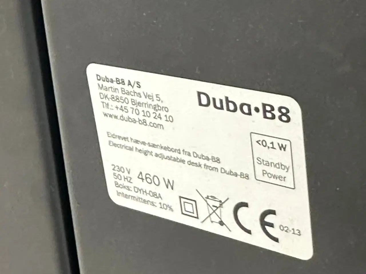 Billede 5 - Hæve-/sænkebord - DubaB8