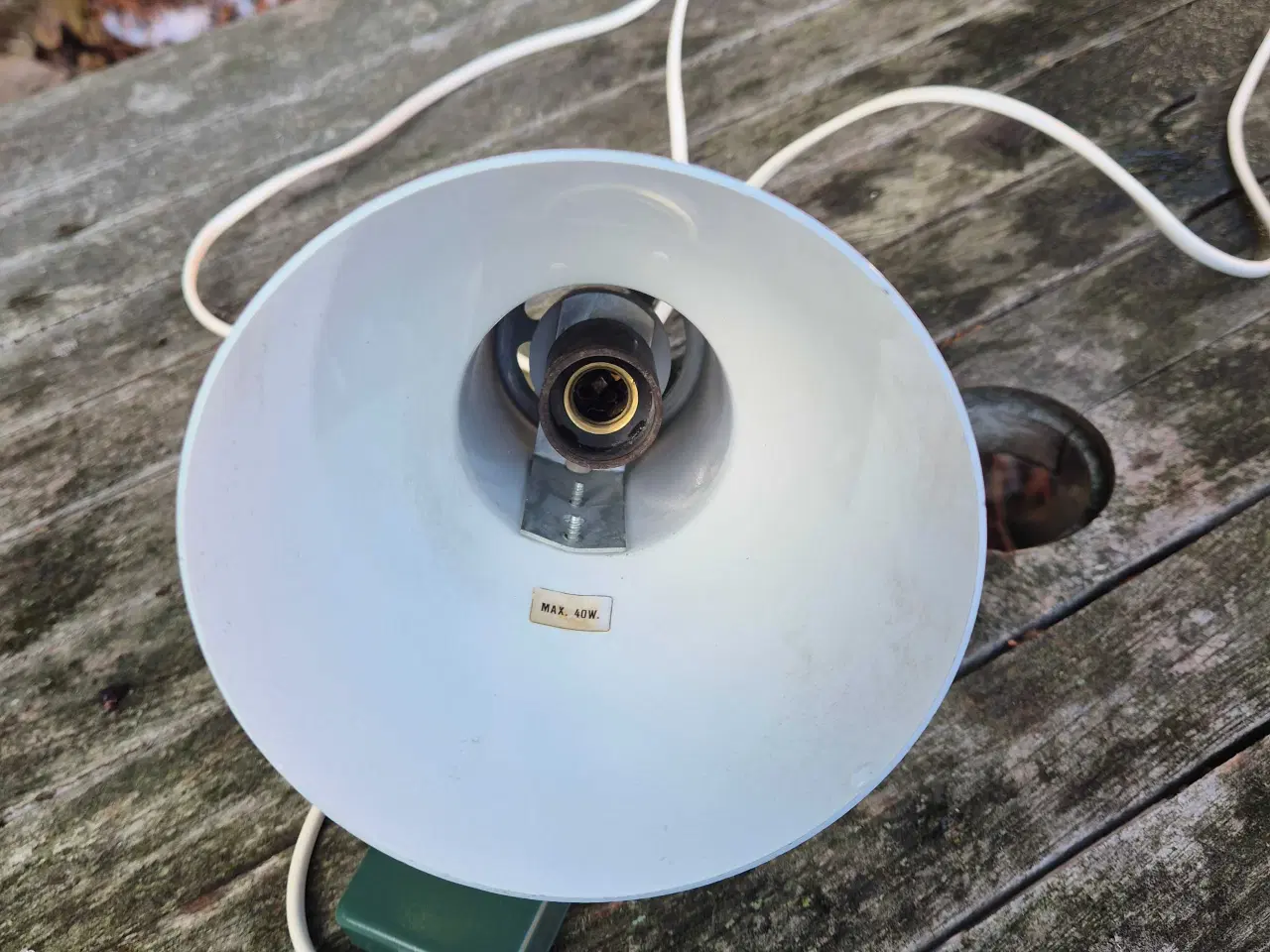 Billede 17 - To forskellige, men matchende grønne væglamper