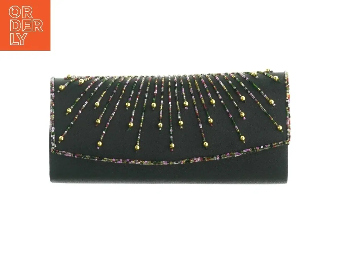 Billede 5 - Perlebelagt pung (str. 23 x 11 cm)