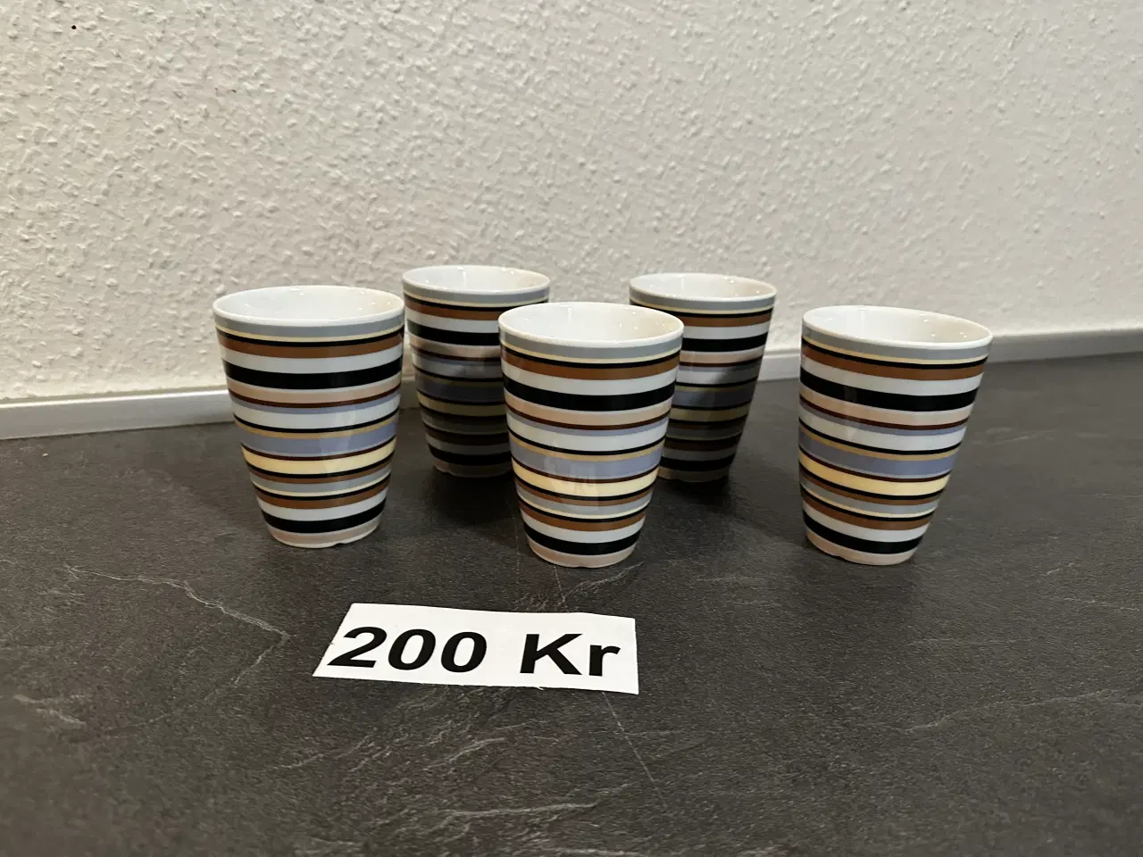 Billede 3 - Kaffekrus 5 stk.