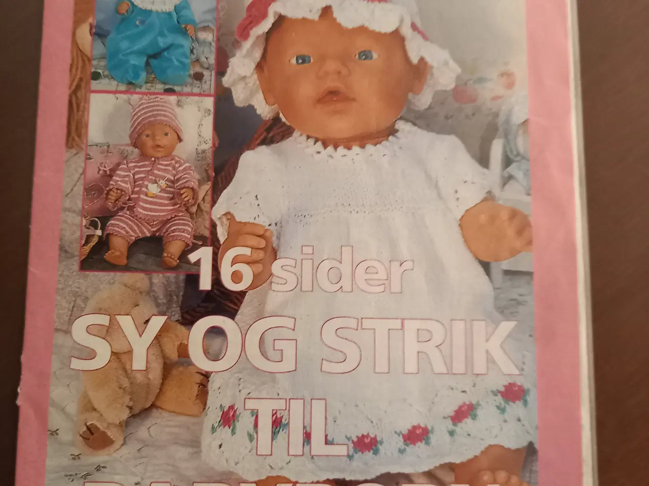 Billede 1 - 16 sider sy og strik til Baby Born Tøj og tilbehør