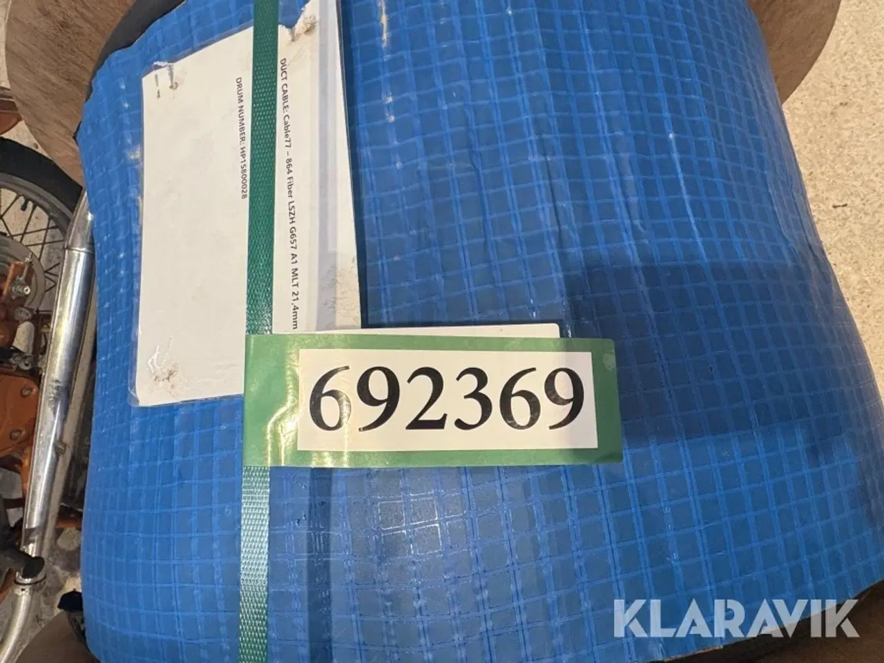 Billede 12 - Fiberruller Cable 77 864 fiber LSZH G657 A1 MLT 21,4 millimeter 2 styk