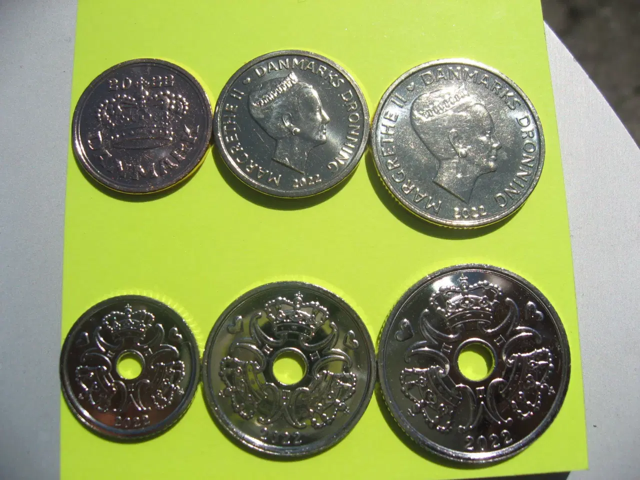 Billede 2 - Nye 2022 mønter, komplet