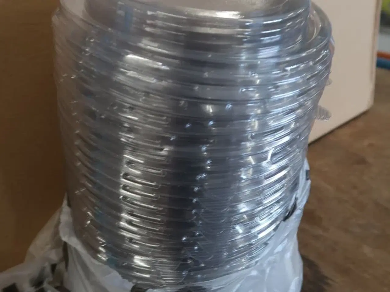 Billede 2 - 2 kasser (400 pr. stk.) Låg  til  madbakker    DUNI  550 CC PP KAPAK