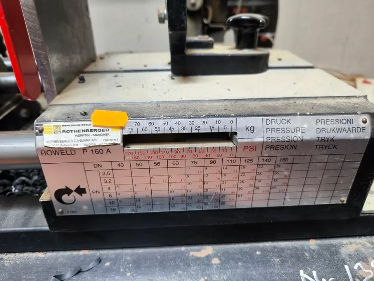 Billede 2 - Rørsvejsemaskine ROTHENBERGER ROWELD P 160 A