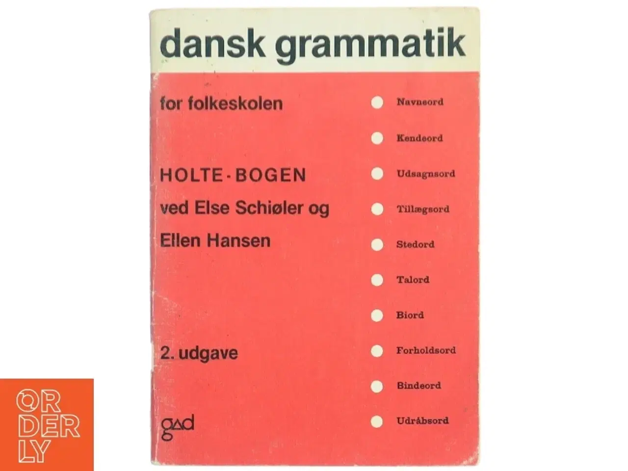 Billede 1 - Dansk Grammatikbog fra GAD