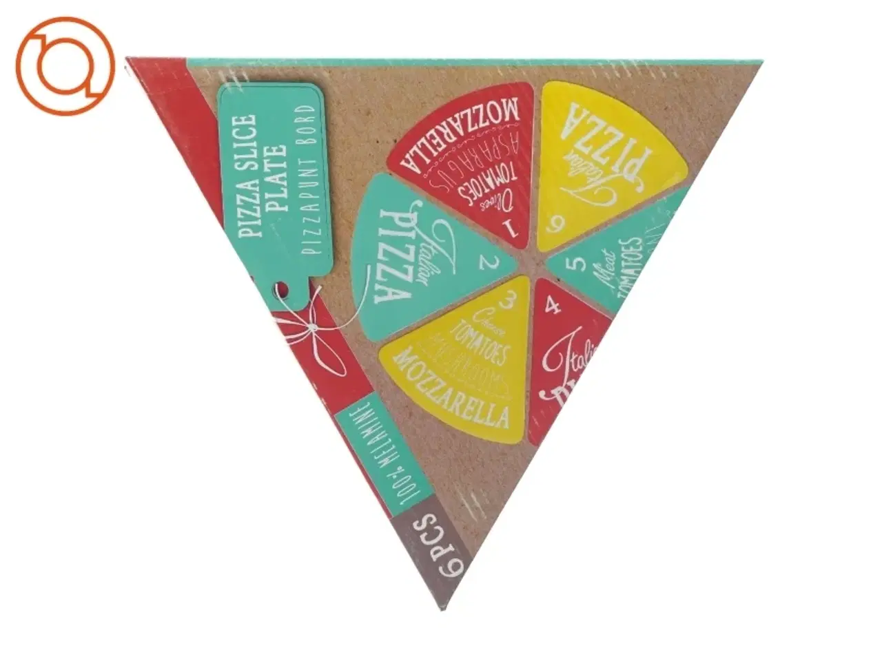 Billede 1 - nye Pizza slice plate (str. 23 x 22cm)