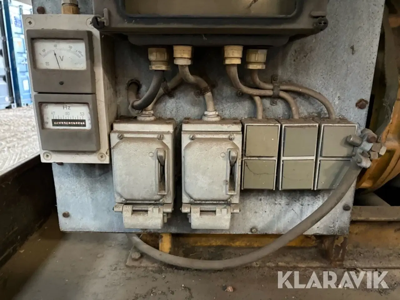 Billede 5 - Generatoranlæg med vogn Farymann Diesel