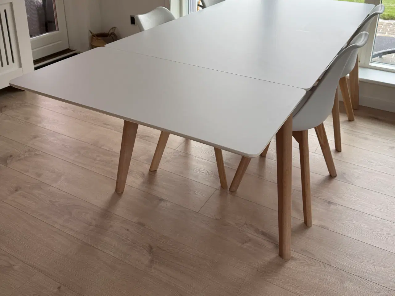 Billede 3 - Ilva Mallorca spisebord + tillægsplade + 6 stole