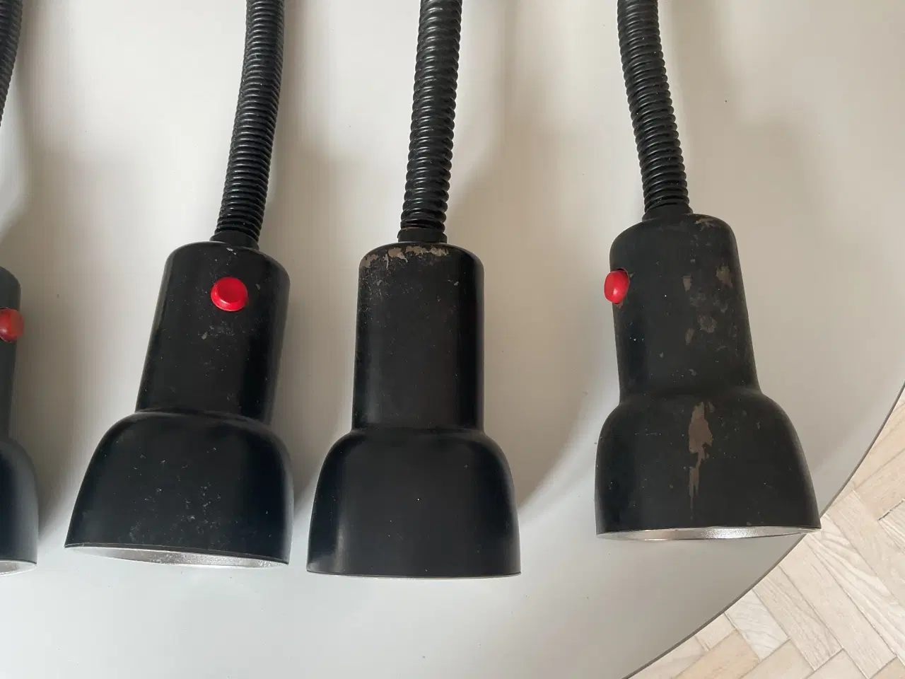 Billede 3 - Sort Louis lampe 5 stk