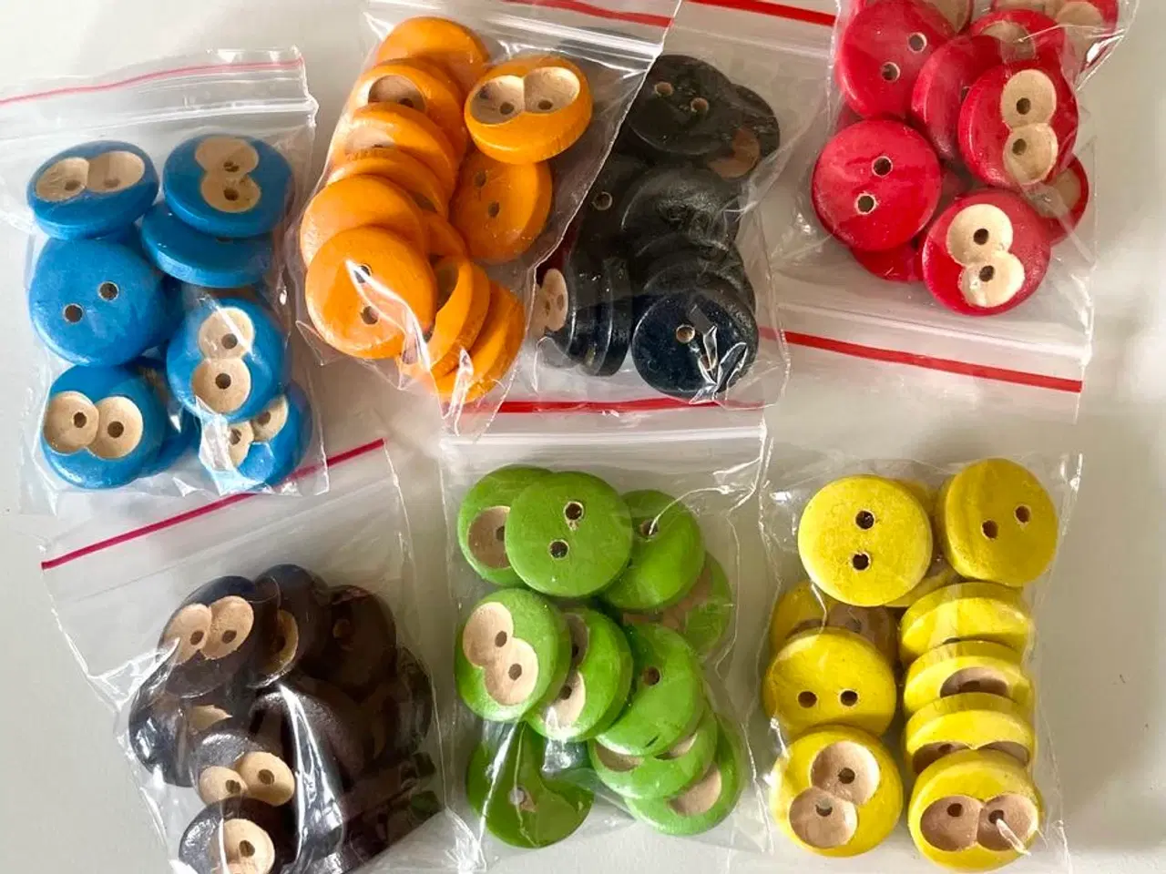 Billede 4 - Pakker med 50-160 knapper