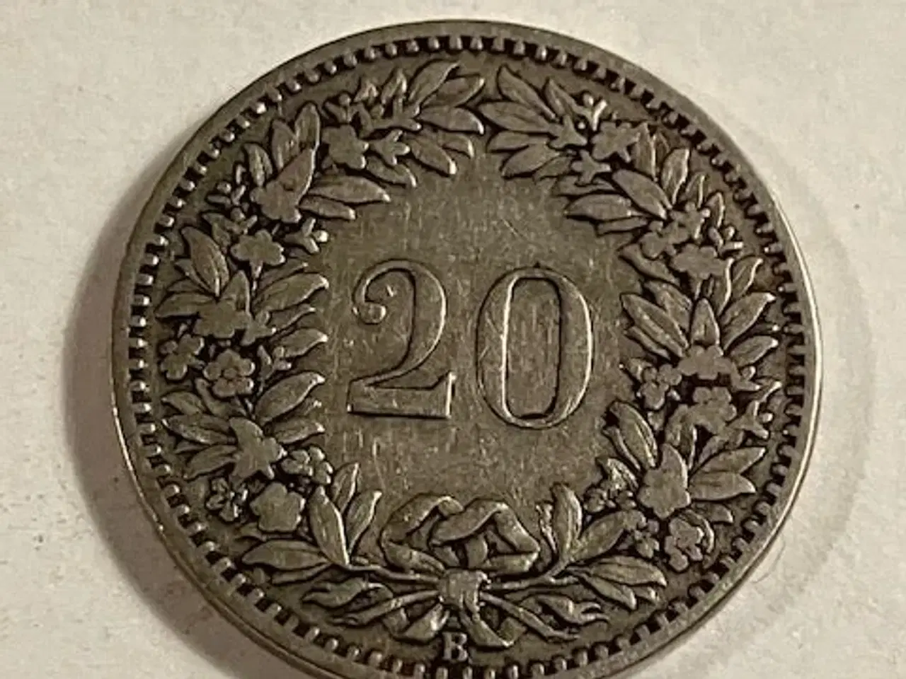 Billede 2 - 20 Rappen Switzerland 1891