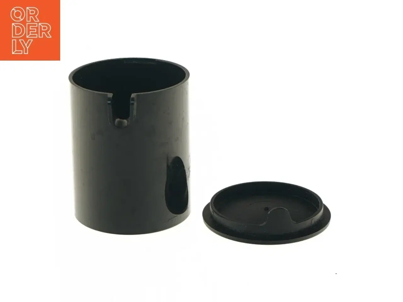 Billede 4 - Sort opbevaringsbeholder med låg fra Stelton (str. 7,5x10 cm)