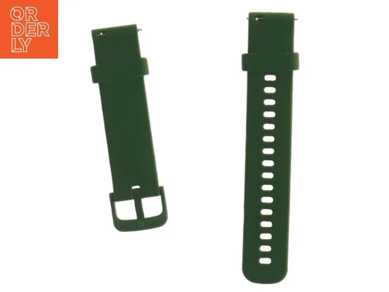 Billede 4 - Grøn silikoneurrem (str. 8 x 2 cm og 11 x 2 cm)