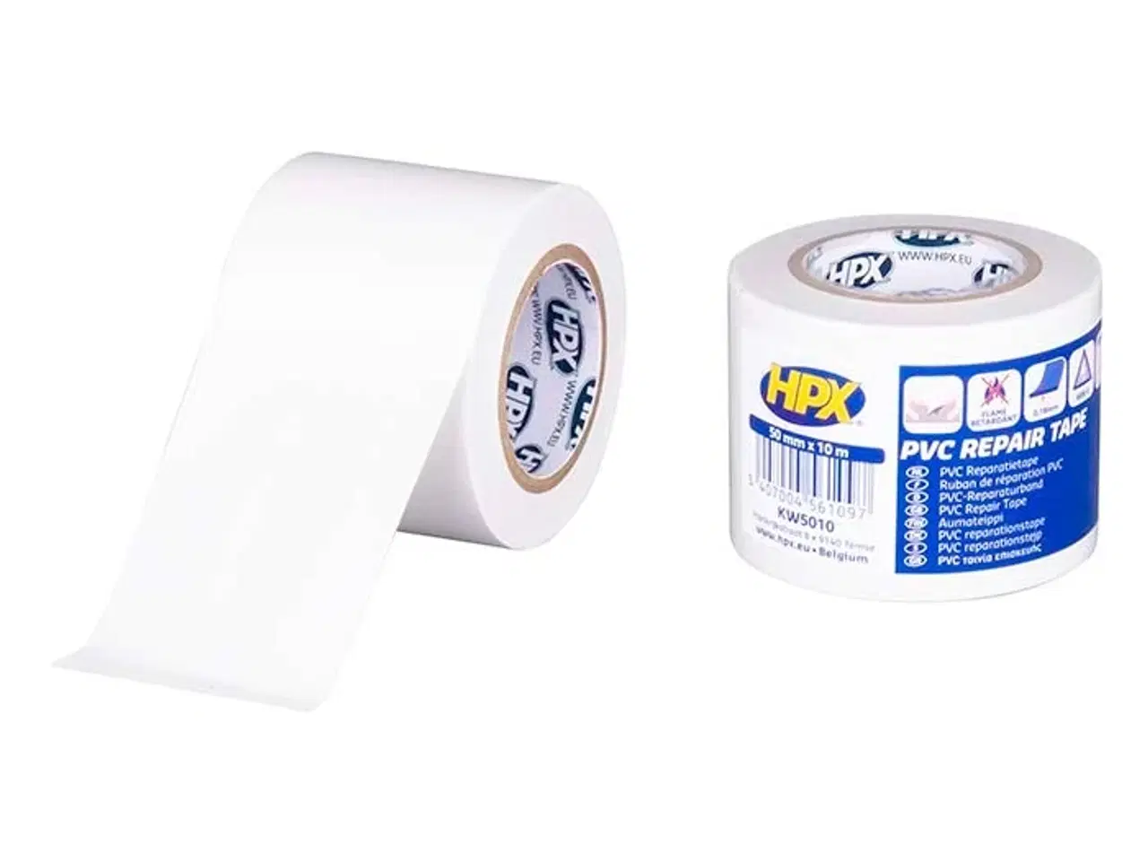 Billede 1 - HPX Agritape hvid, 50mm x 10m