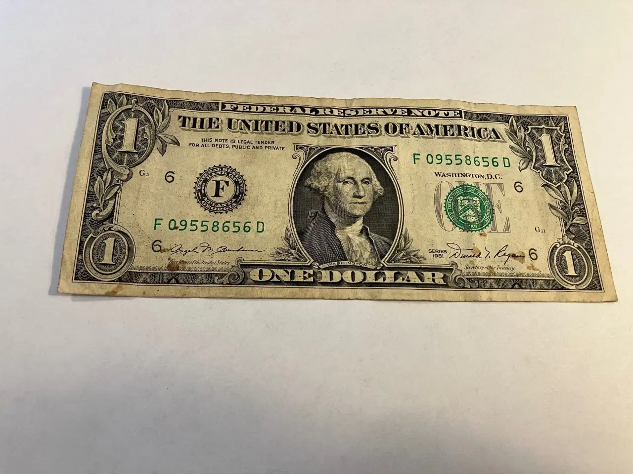 Billede 1 - One Dollar USA 1981