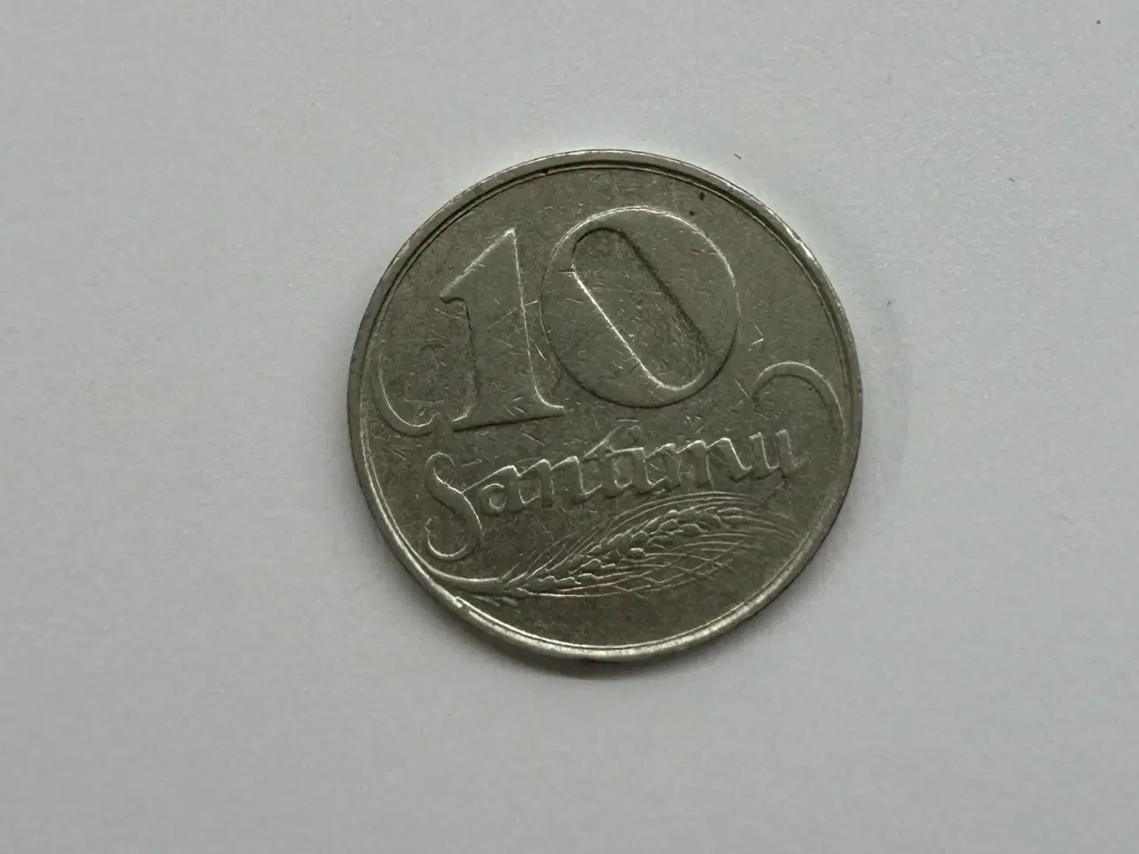 Billede 1 - 10 Santimu 1922 Latvia