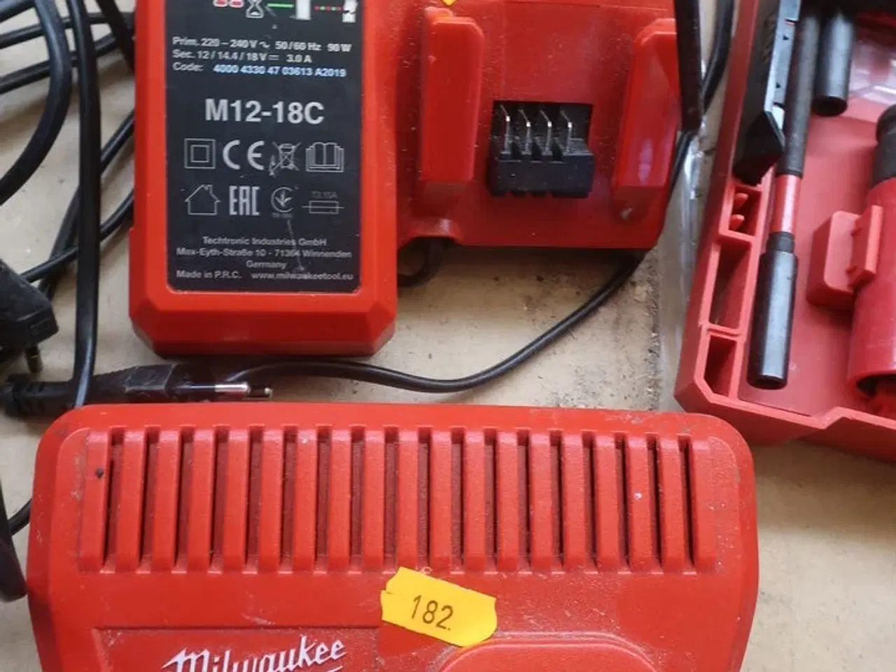 Billede 6 - Bajonet sav, radio MILWAUKEE 3 stk. lader og 1 batteri