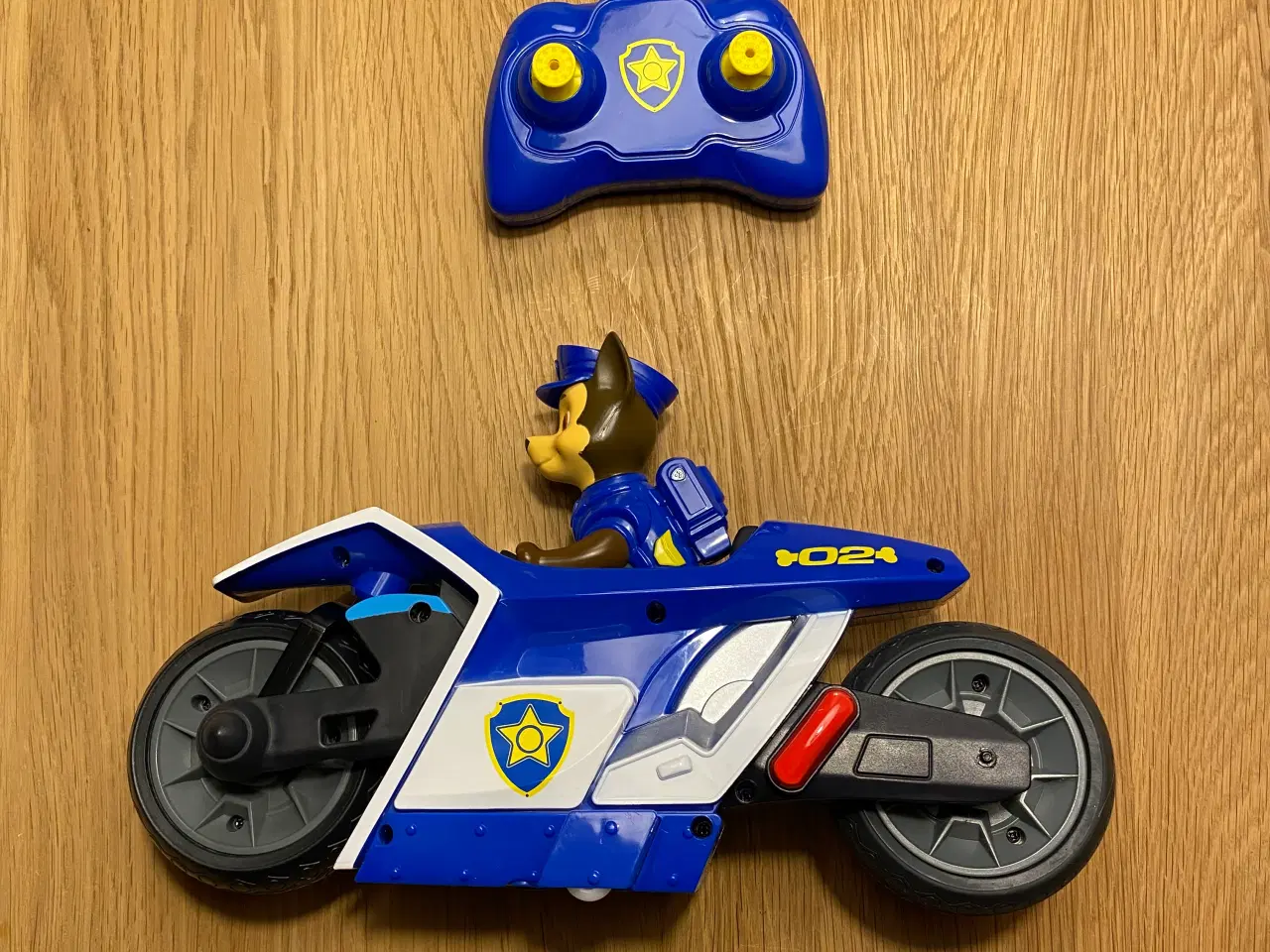 Billede 3 - Paw patrol stor motorcykel med fjernbetjening 