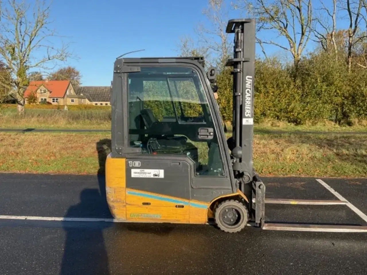 Billede 4 - 1800 kg unicarreis el truck med Førehus gaffelflytter 2015