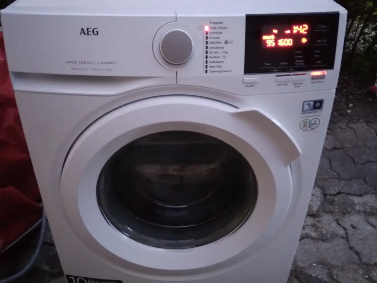 Billede 1 - Aeg vaskemaskine 6000 serien