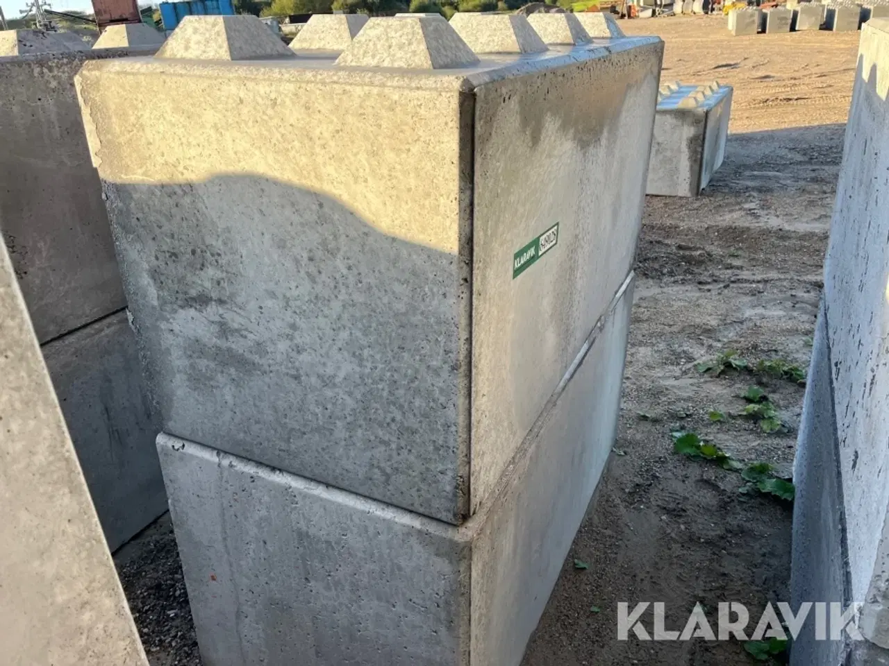 Billede 8 - Betonblokke / siloklodser 25 styk - 160x80x80cm