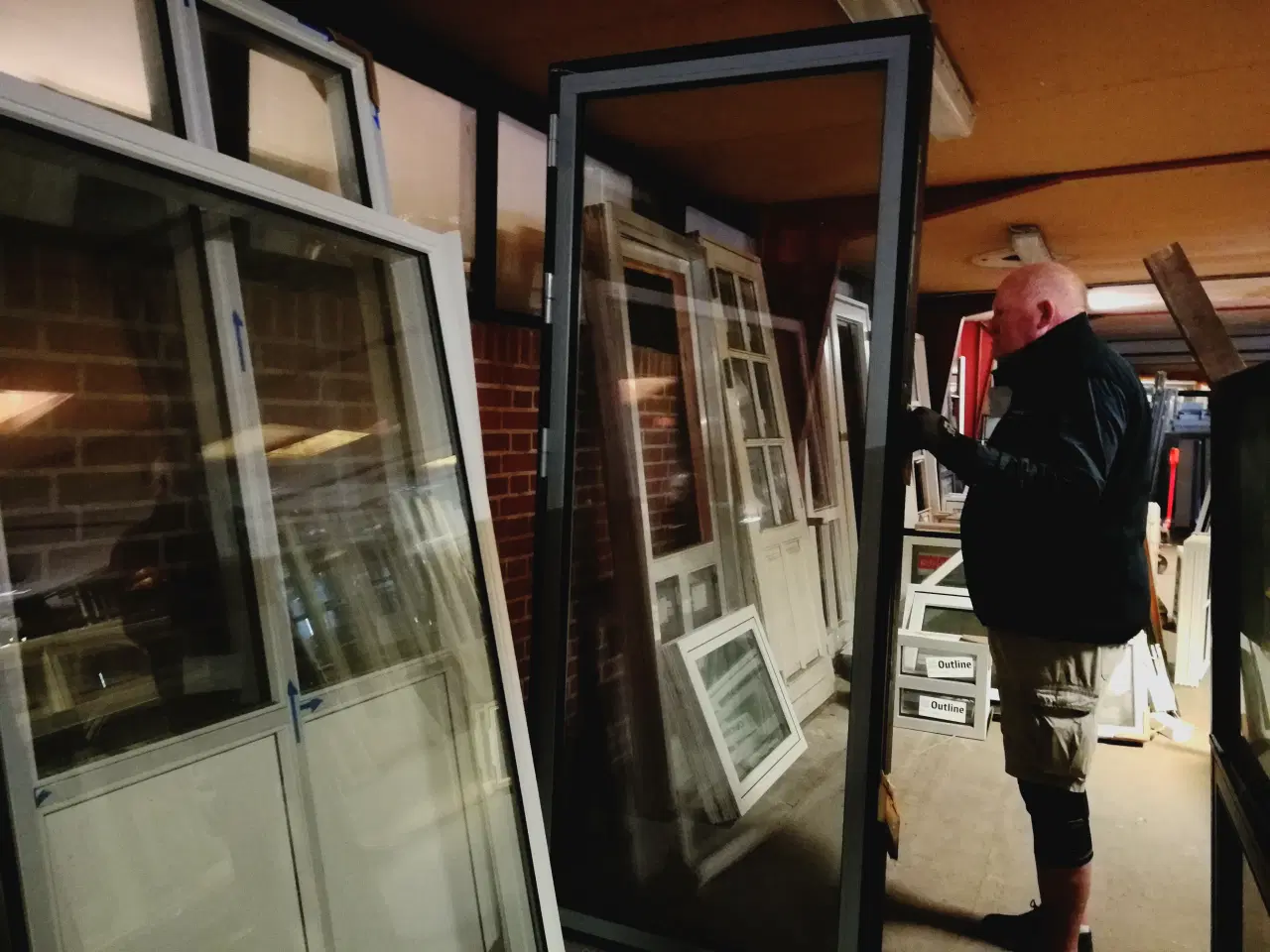 Billede 1 - NY HØJ TERRASSEDØR, 94,8x229, VENSTRE UDADGÅENDE