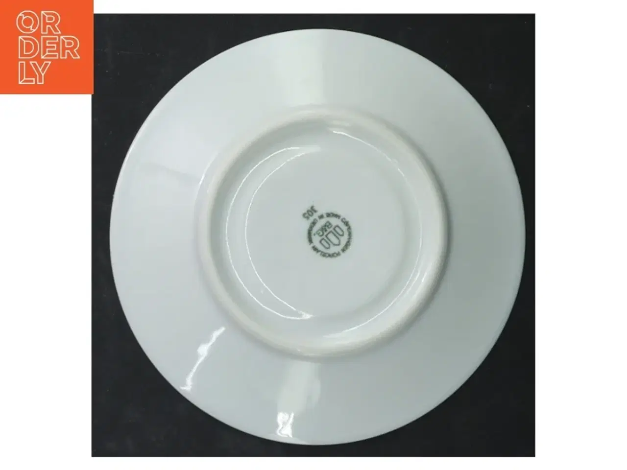 Billede 3 - Blå porcelænstallerkener, 6 stk fra B&G (str. Ø. 14 cm. 6 styk)