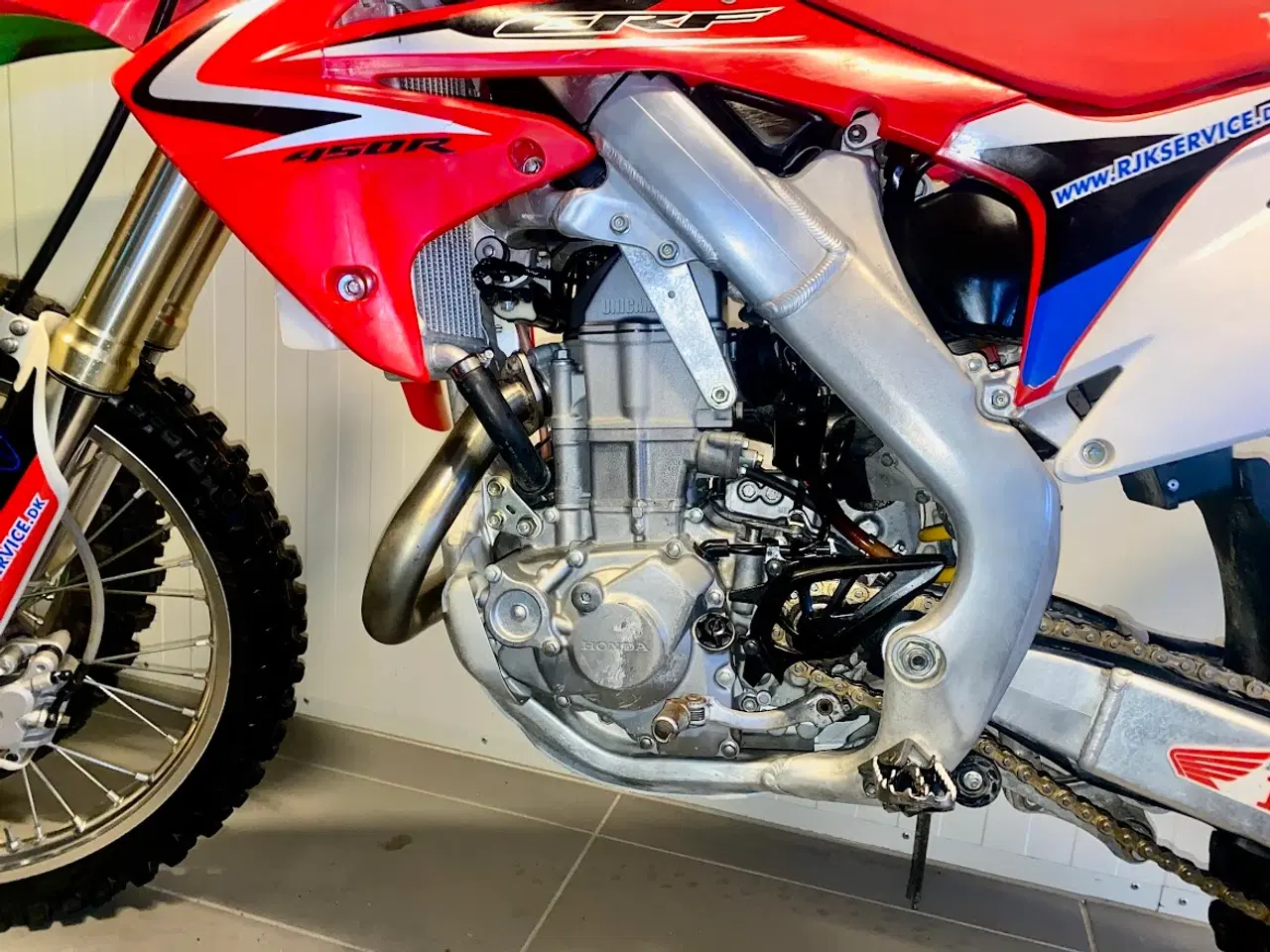 Billede 2 - Honda CRF 450 2010 70 timer total !
