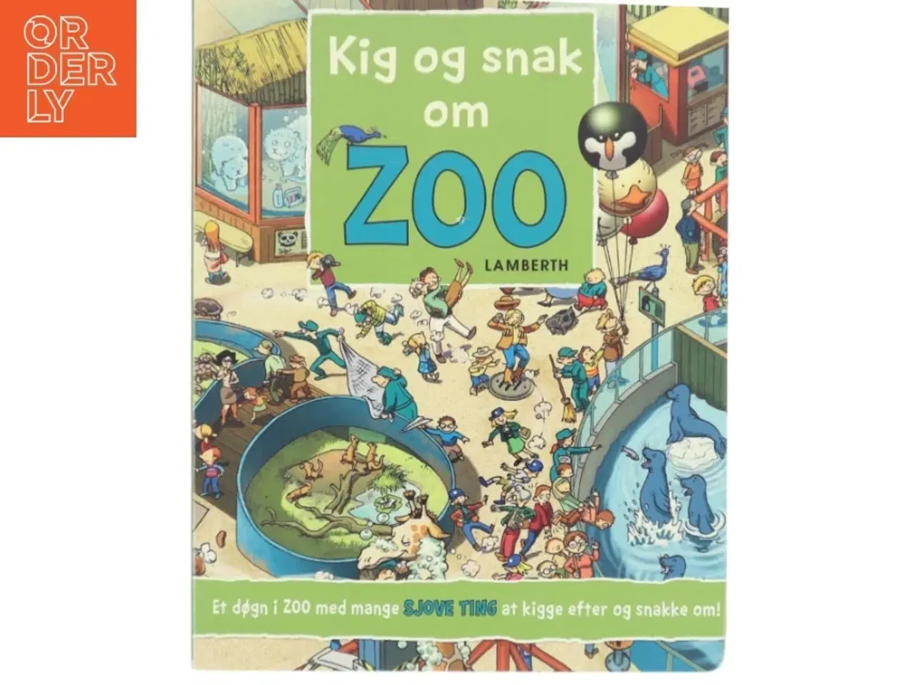 Billede 1 - Kig og snak om Zoo af Lena Lamberth (Bog)